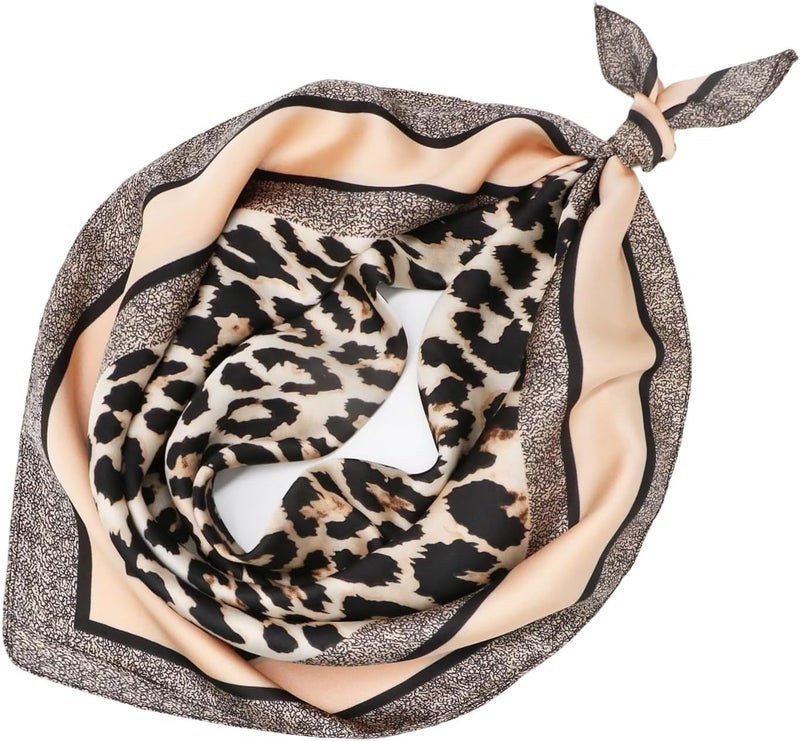 vimate Head Scarf for Women Hair 27'' Square Satin Silk Feeling Bnadana Neck Scarf Handbag Accessories Etc - Image 5